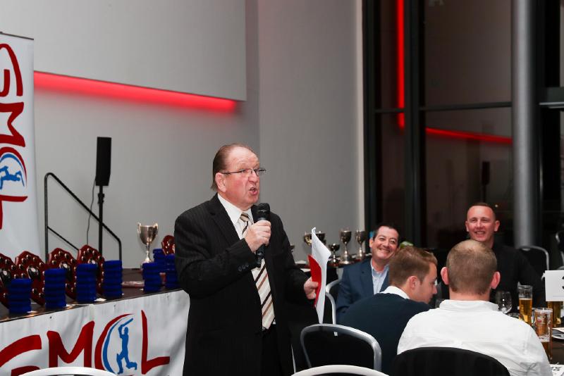20171020 GMCL Senior Presentation Evening-3.jpg - Greater Manchester Cricket League, (GMCL), Senior Presenation evening at Lancashire County Cricket Club. Guest of honour was Geoff Miller with Master of Ceremonies, John Gwynne.